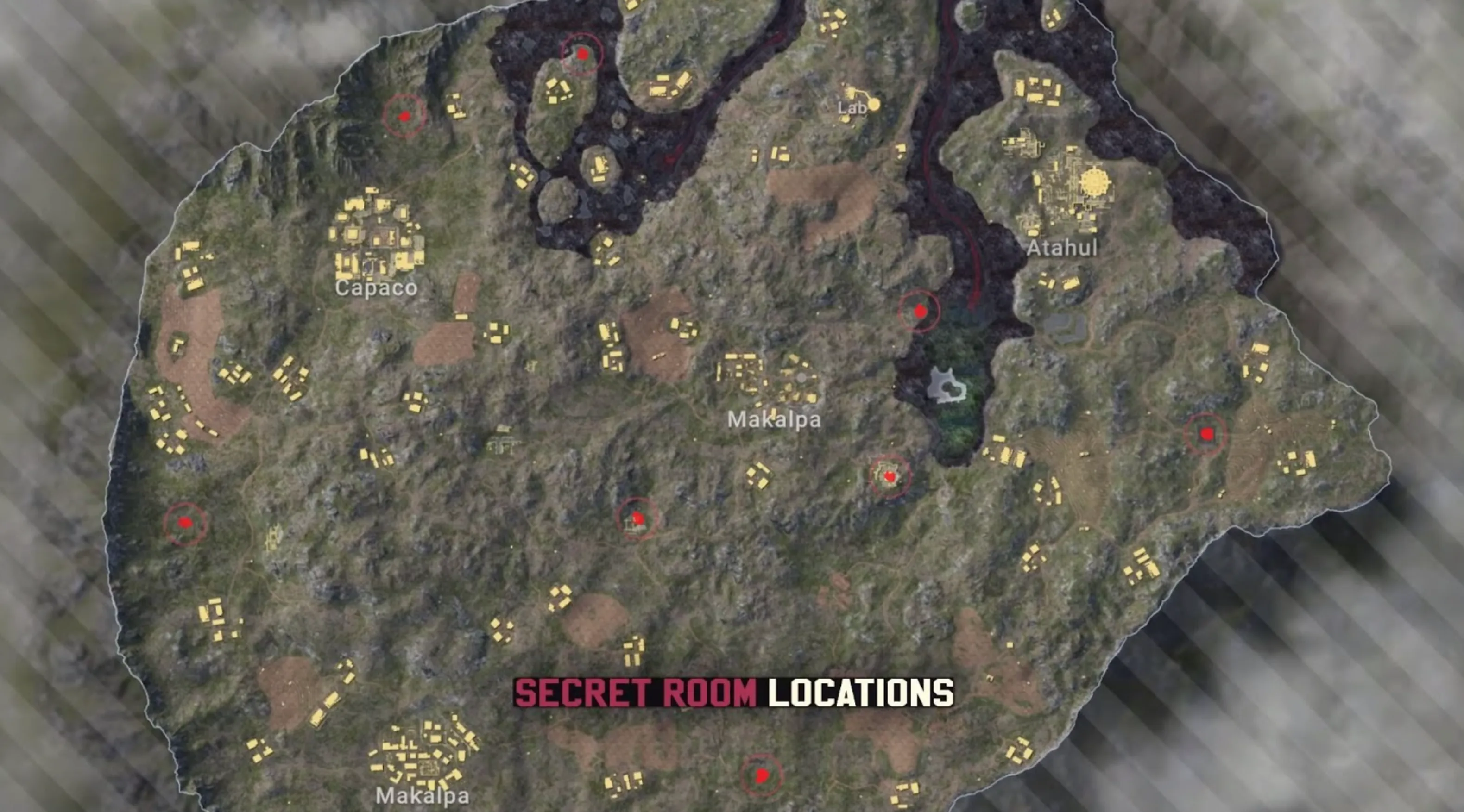 Paramo Secret room locations